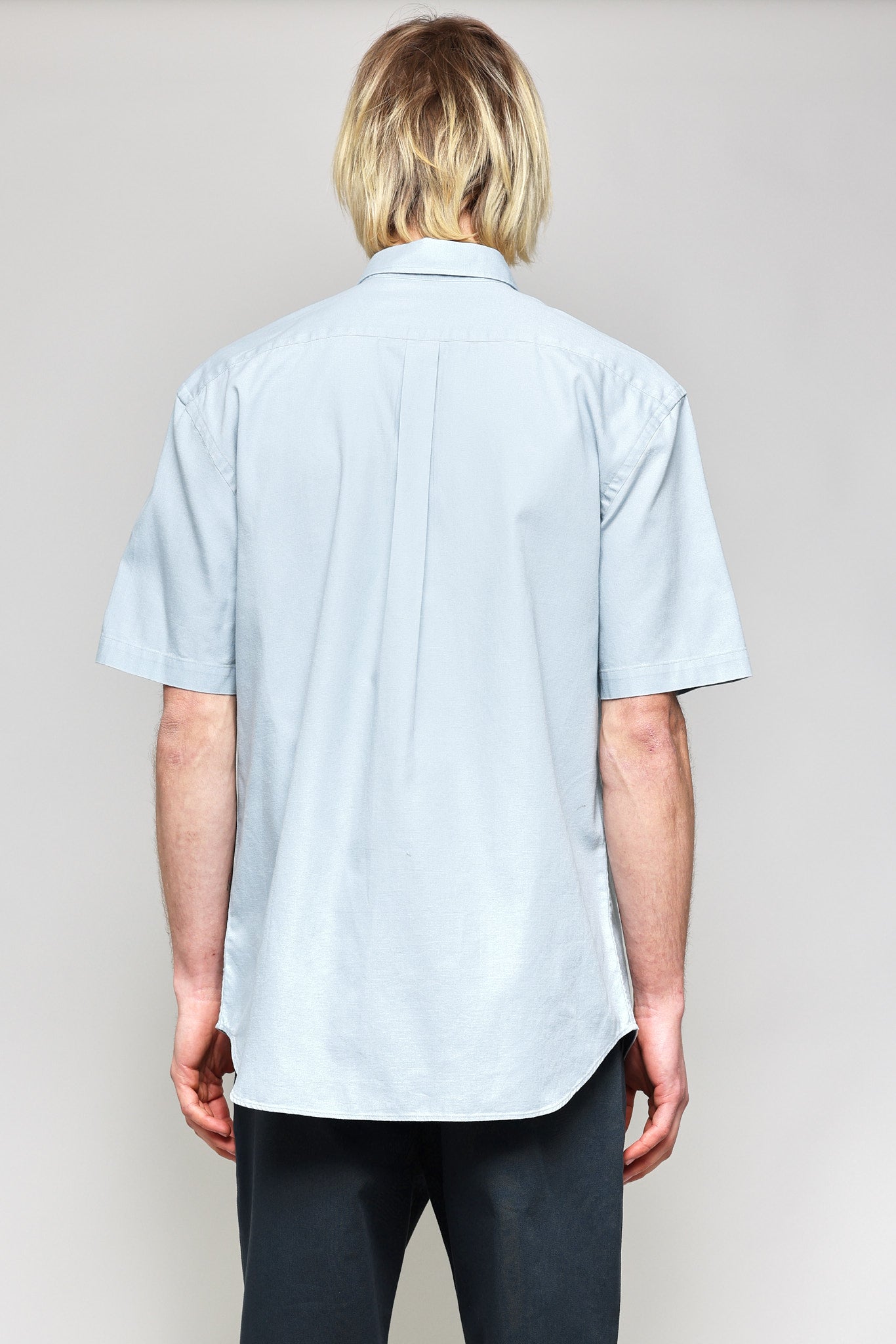 Japanese Washed Oxford in Light Blue 03