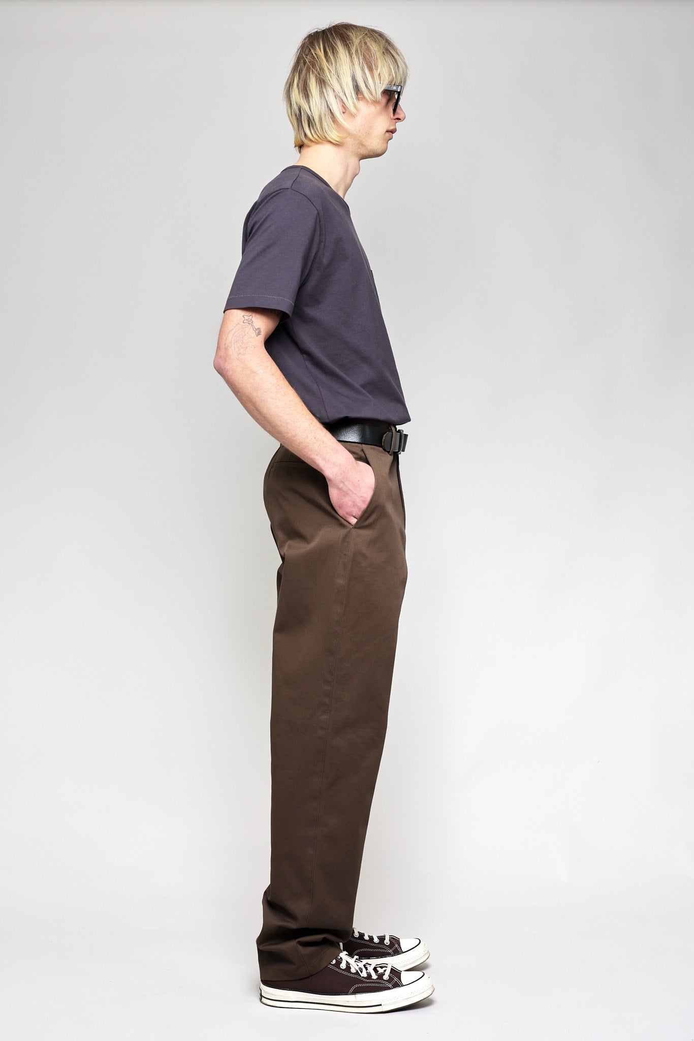 Japanese Chino Compact Twill Taupe 04