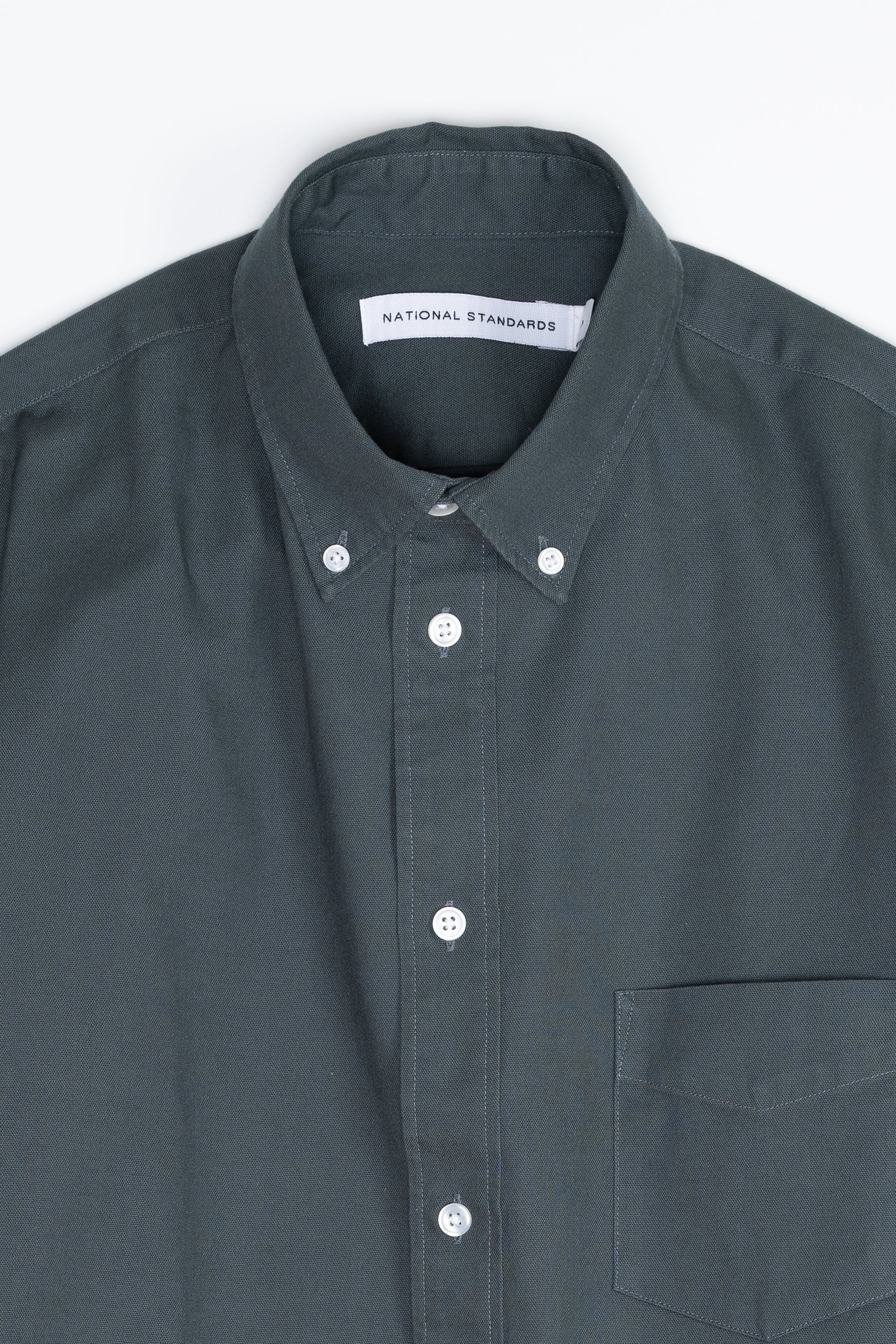Japanese Washed Oxford in Slate 06