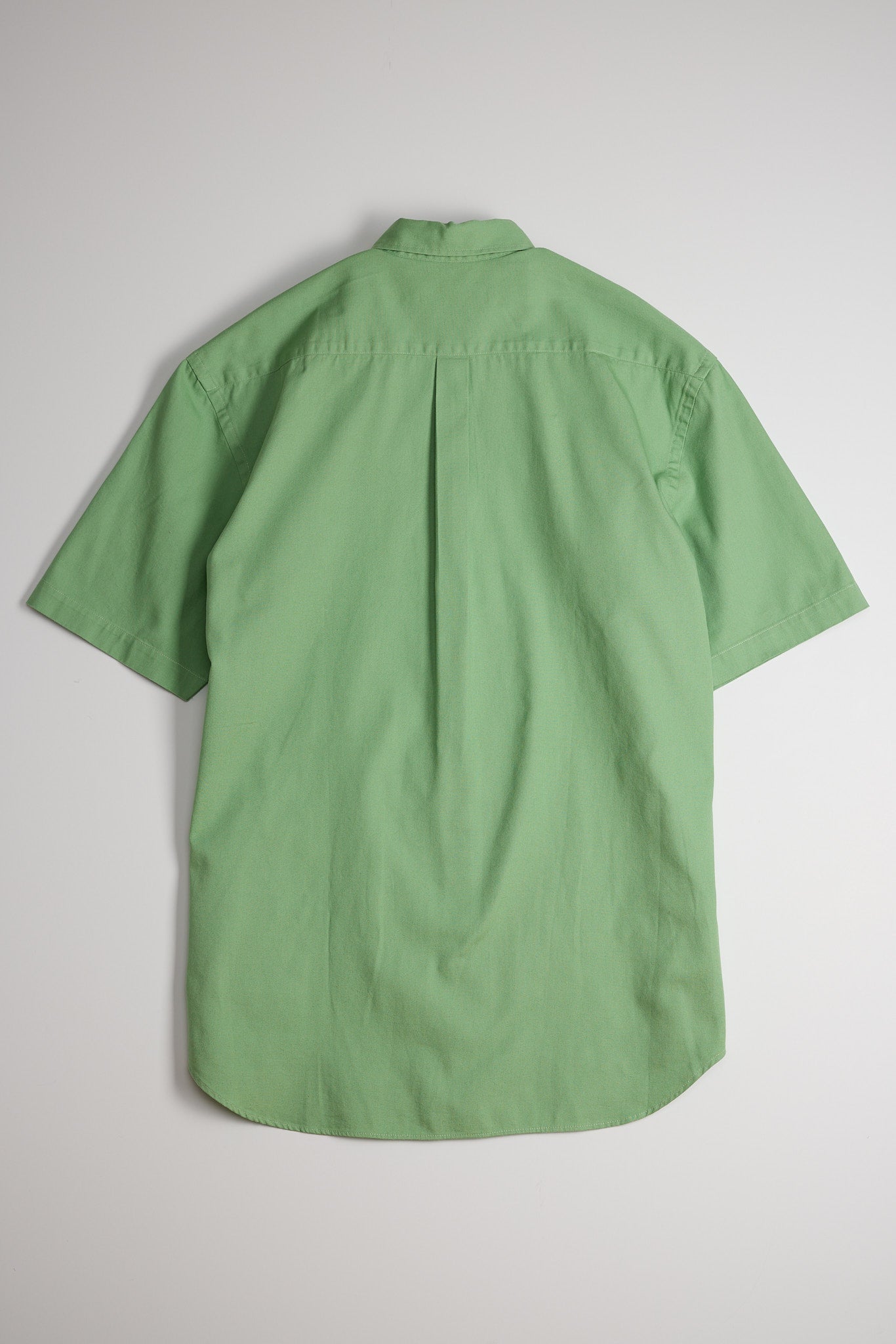 Japanese Washed Oxford in Green 02