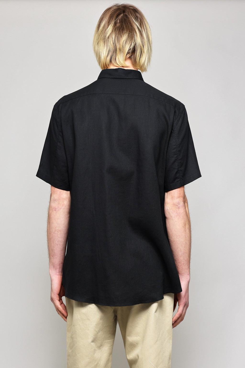 Japanese Dyed Twill in Black 03