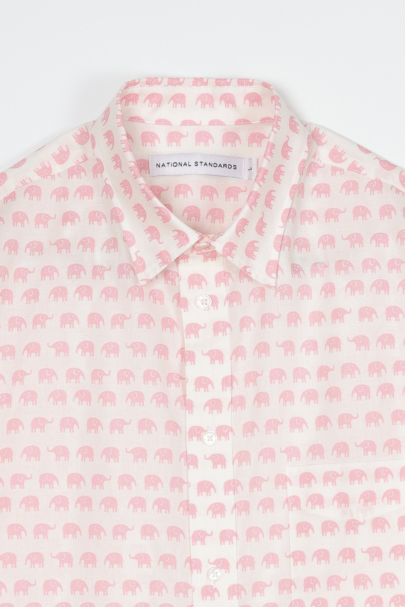 Japanese Pink Elephant Print in Pink 06
