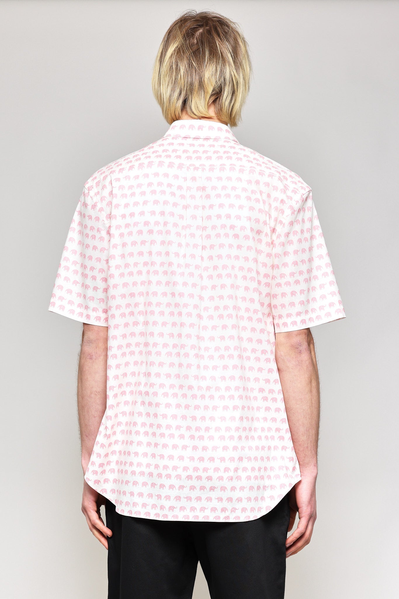 Japanese Pink Elephant Print in Pink 03