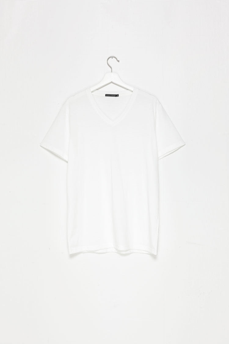 National Standards Tri-Blend Crew neck tee in White