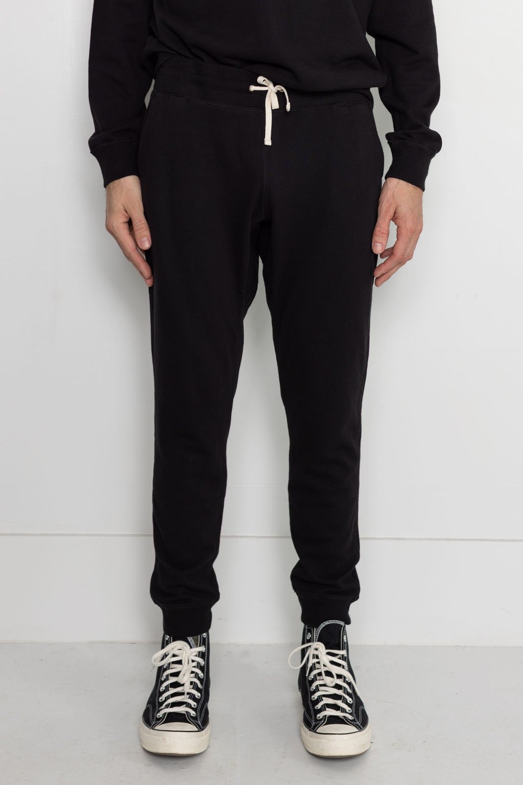 NS2167-1 250g French Terry Sweatpants in Black 02