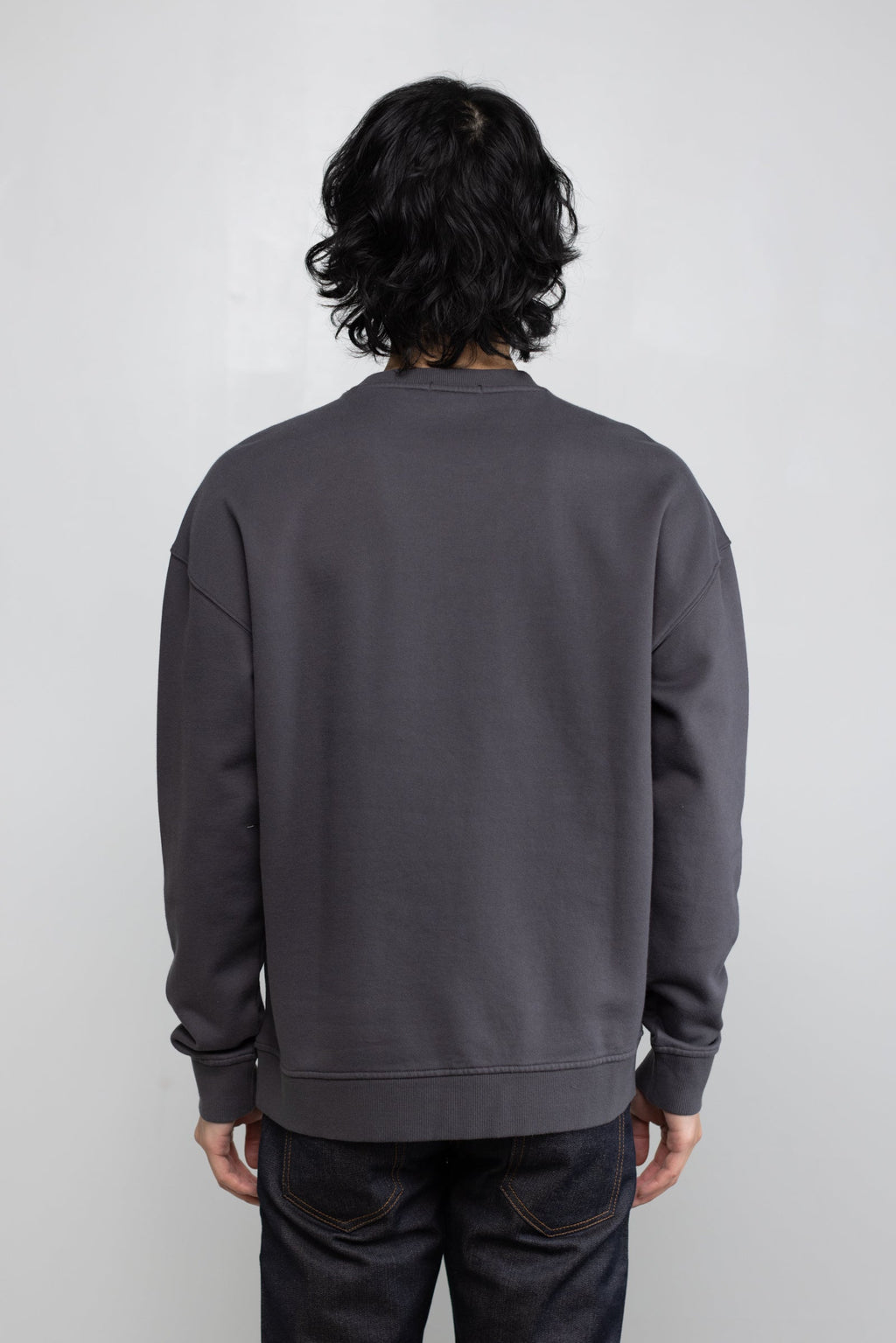 Cotton Fleece Sweatshirt in Ash 03