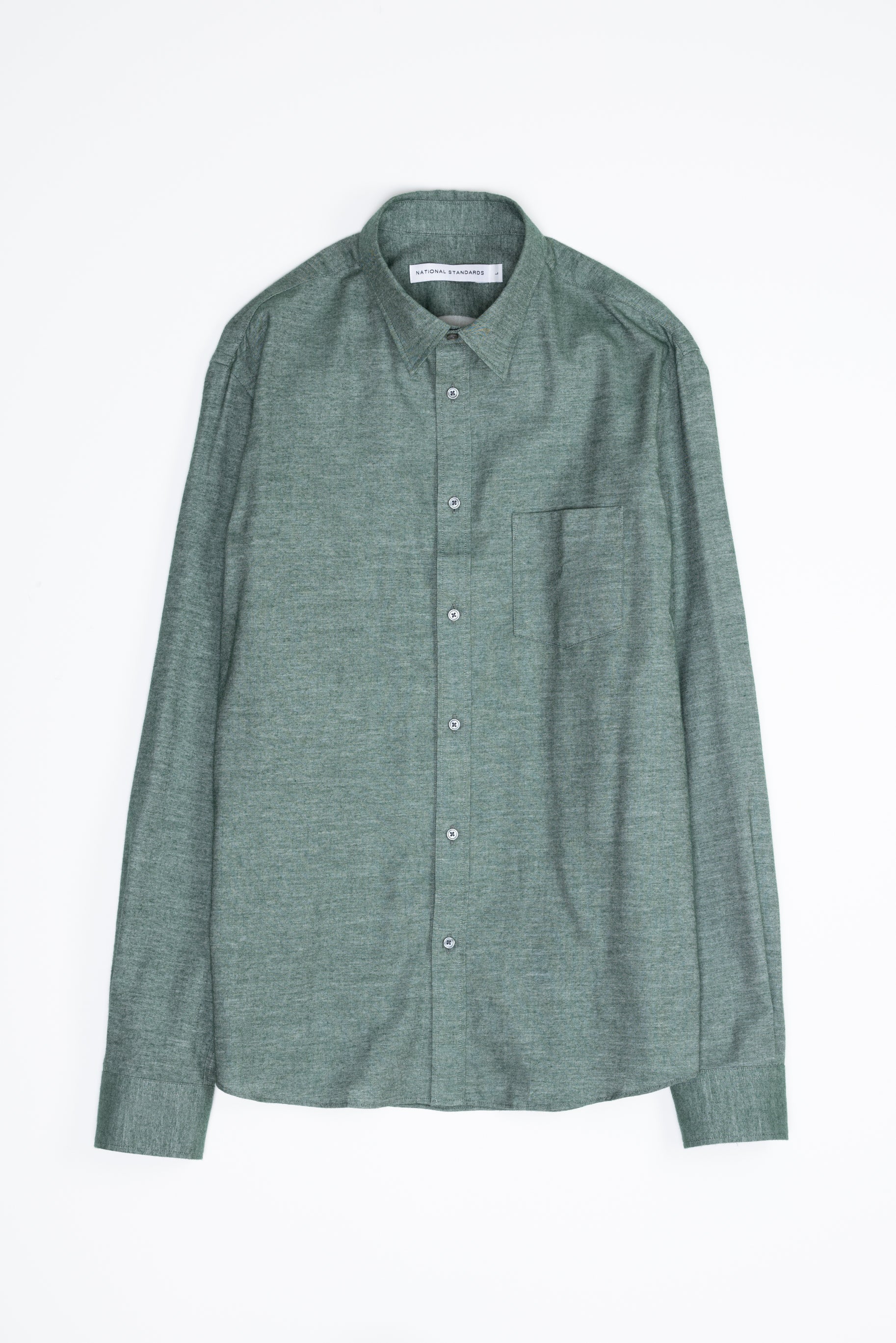 Japanese Brushed Twill in Green 01