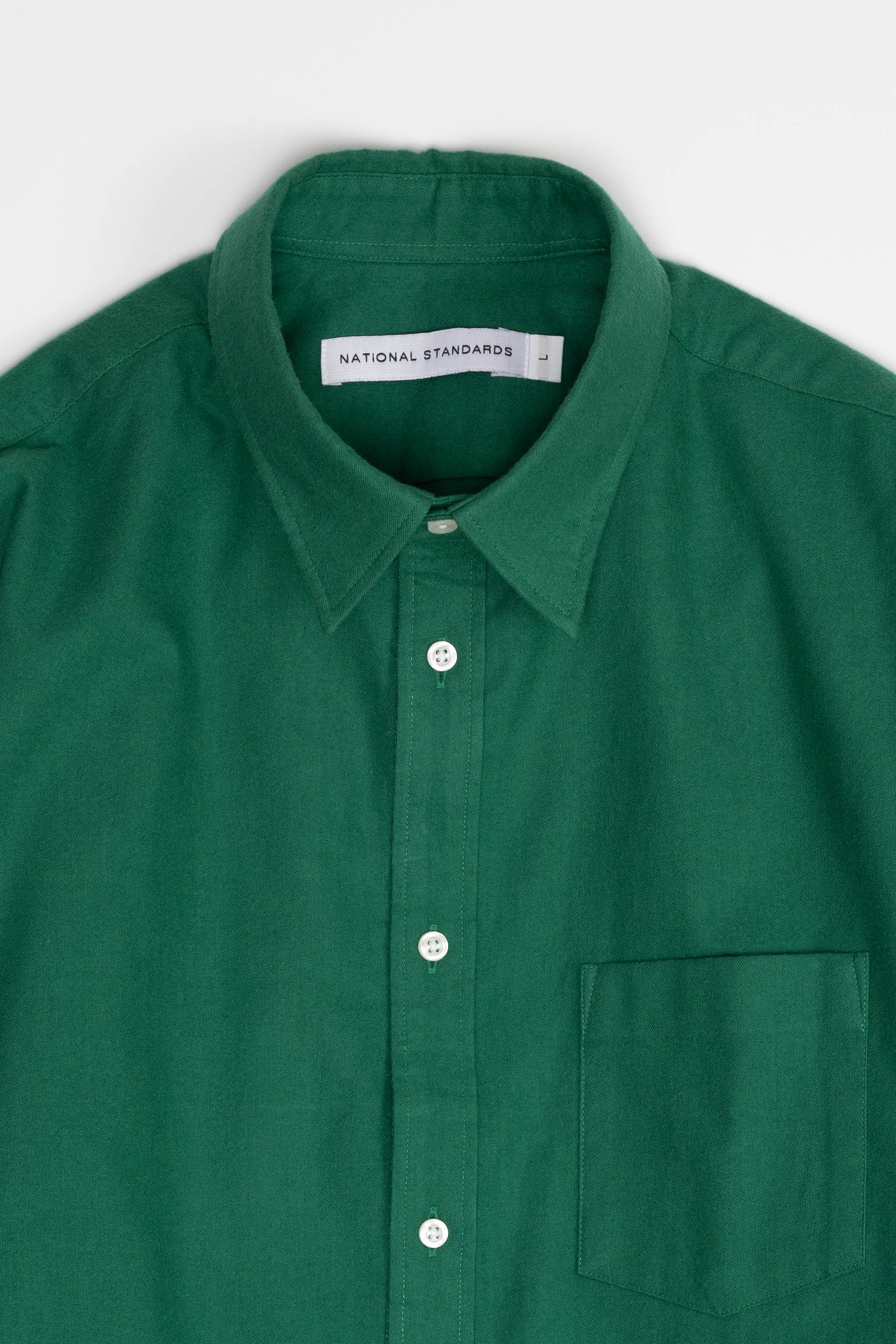 Japanese Flannel in Green 05