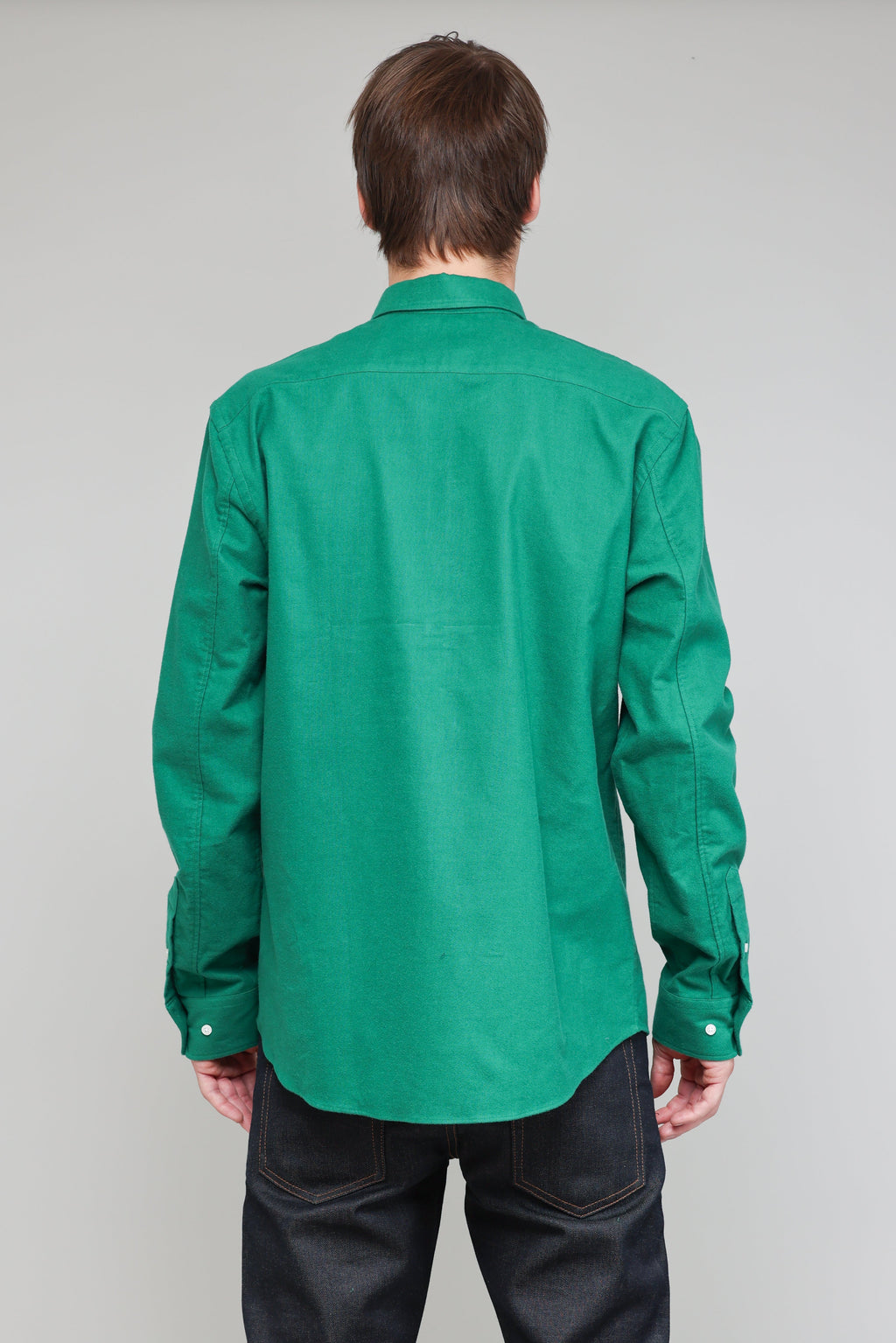 Japanese Flannel in Green 03