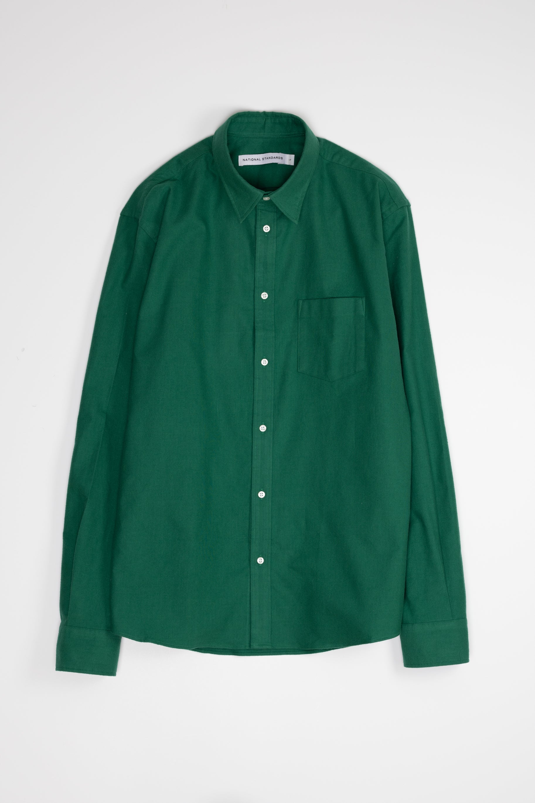 Japanese Flannel in Green 01