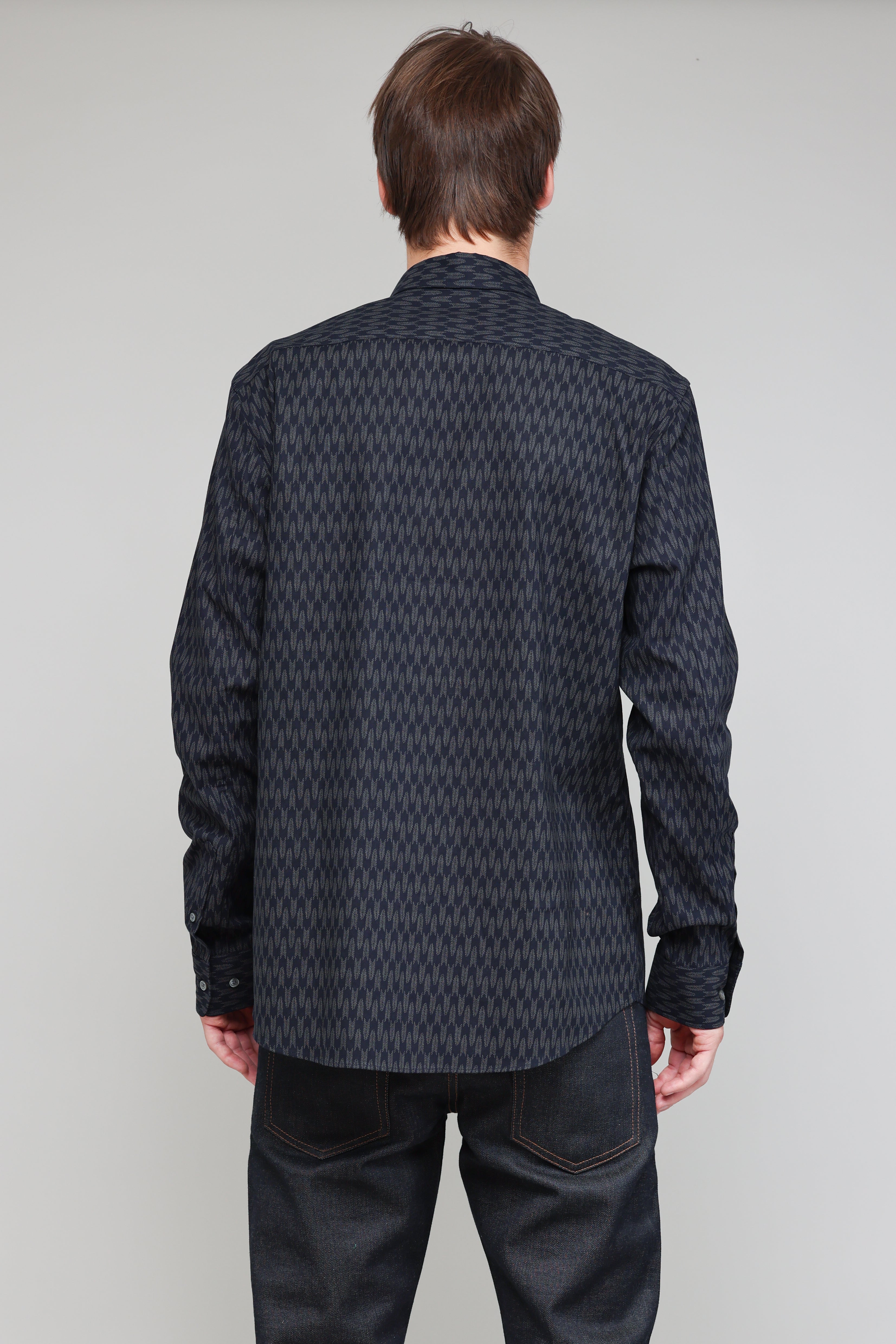 Japanese Arrow Print in Navy 03