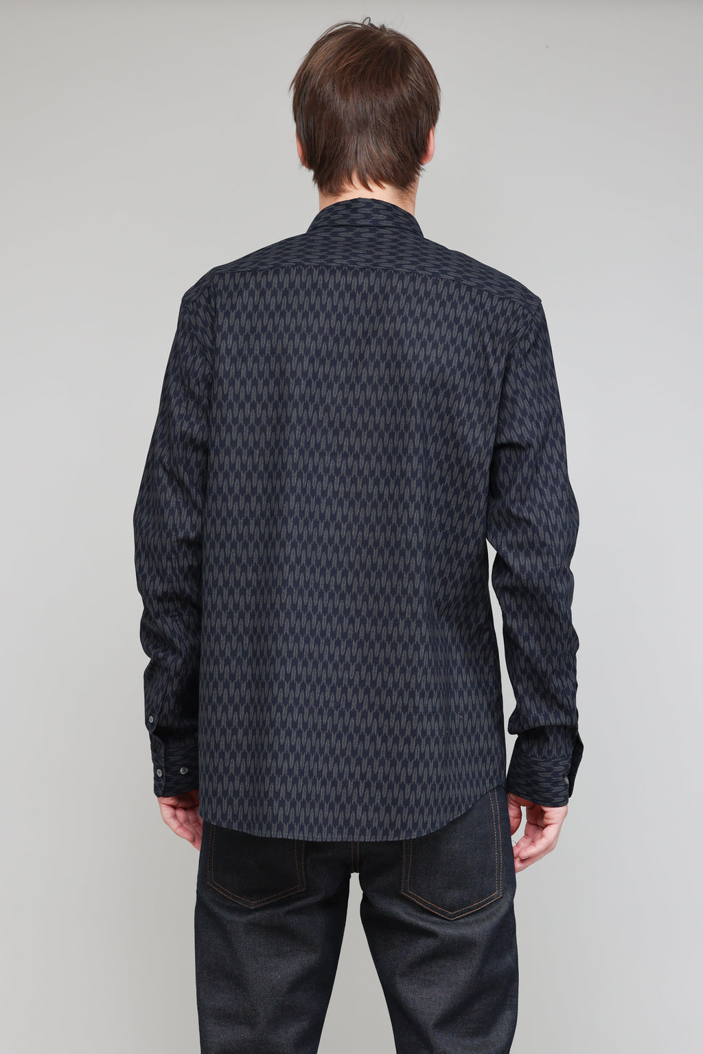 Japanese Arrow Print in Navy 03