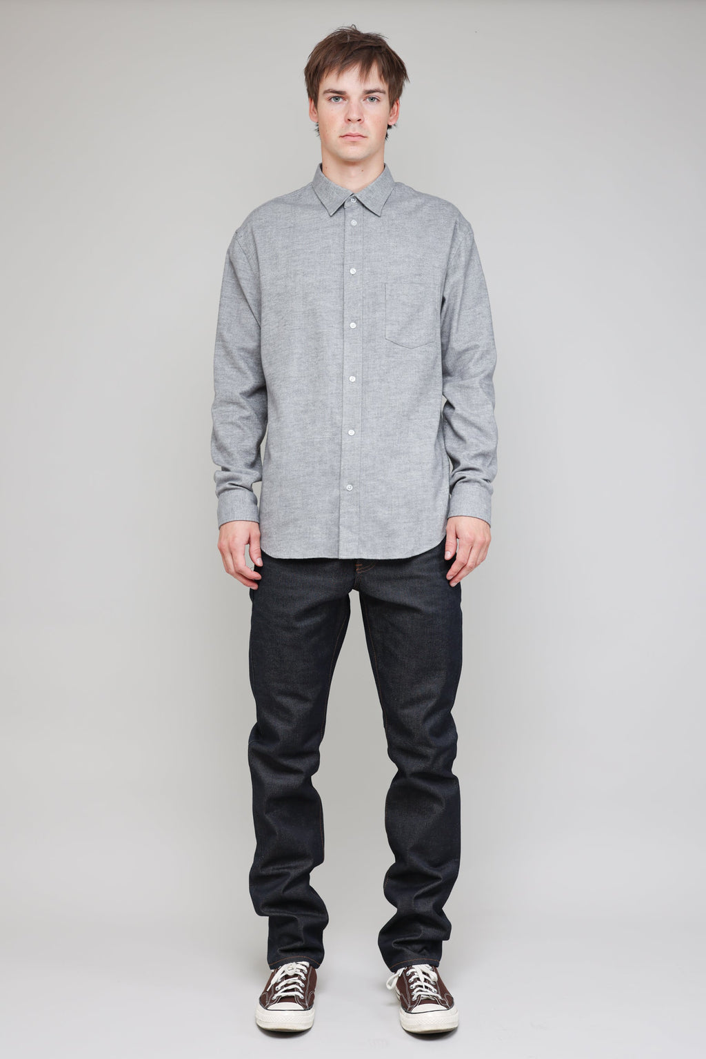 Japanese Nep Twill in Grey 05