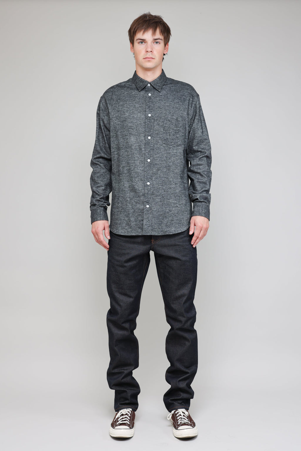 Japanese Nep Twill in Black 05