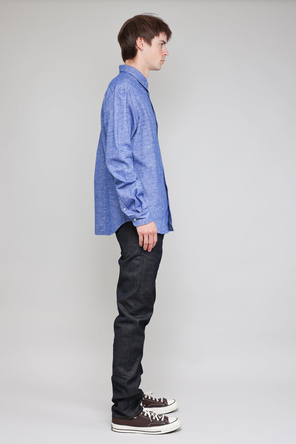 Japanese Nep Twill in Blue 04