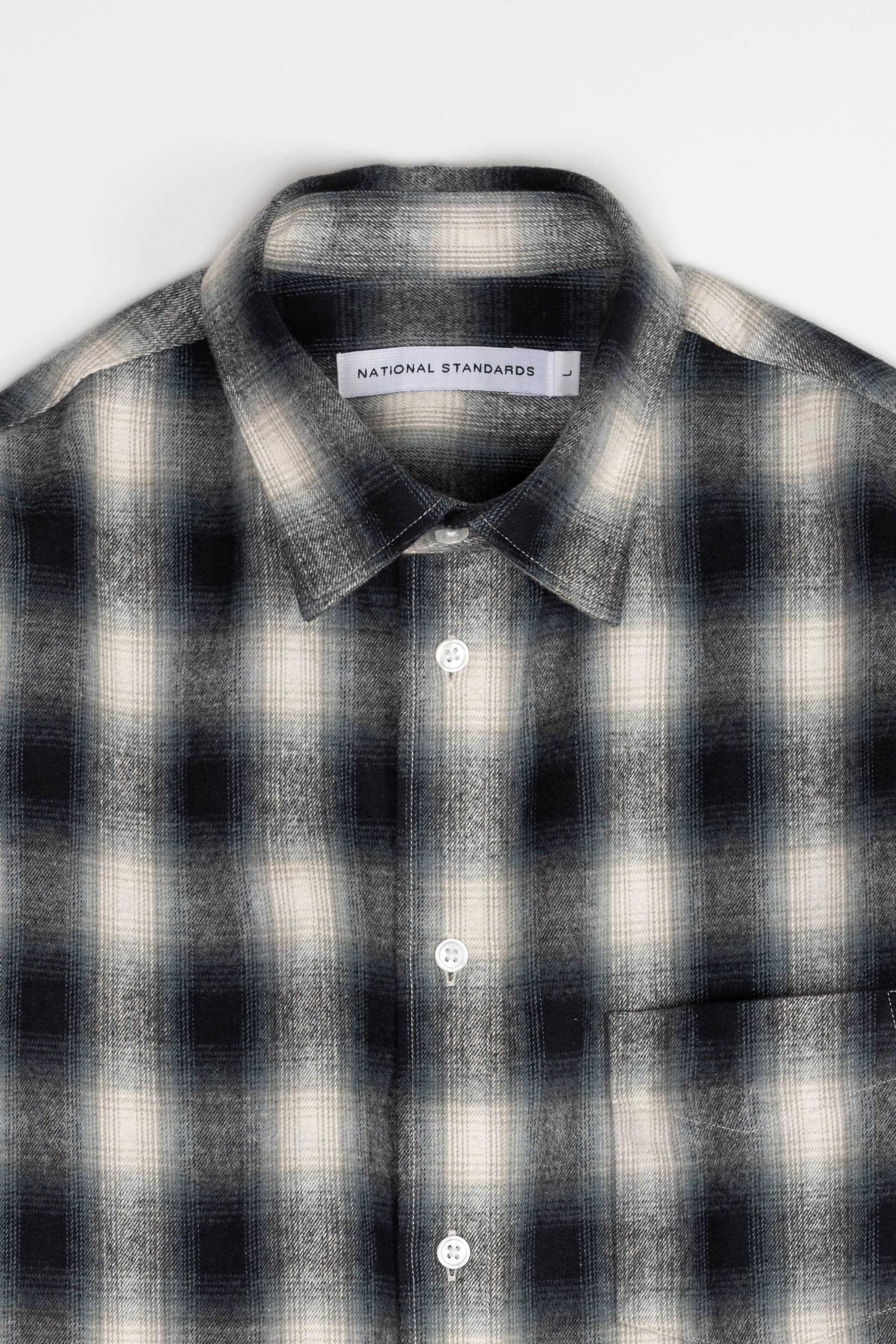 Japanese Faded Tartan in Blue and White 06