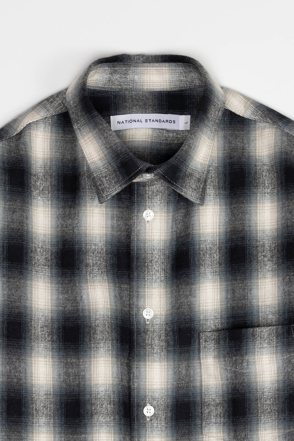 Japanese Faded Tartan in Blue and White 06