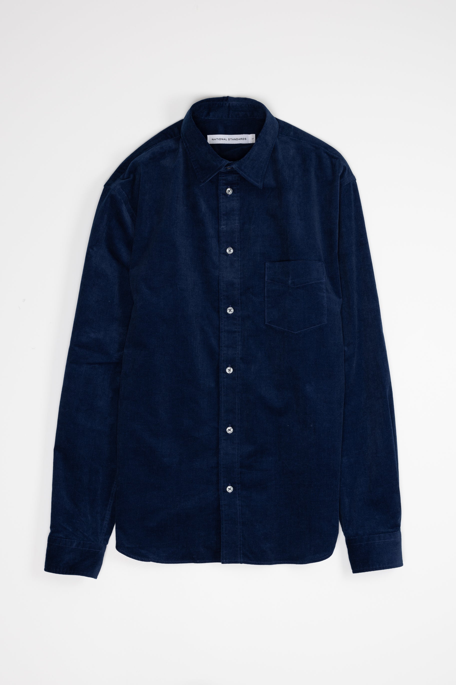 Japanese Cord Velvet in Blue 01