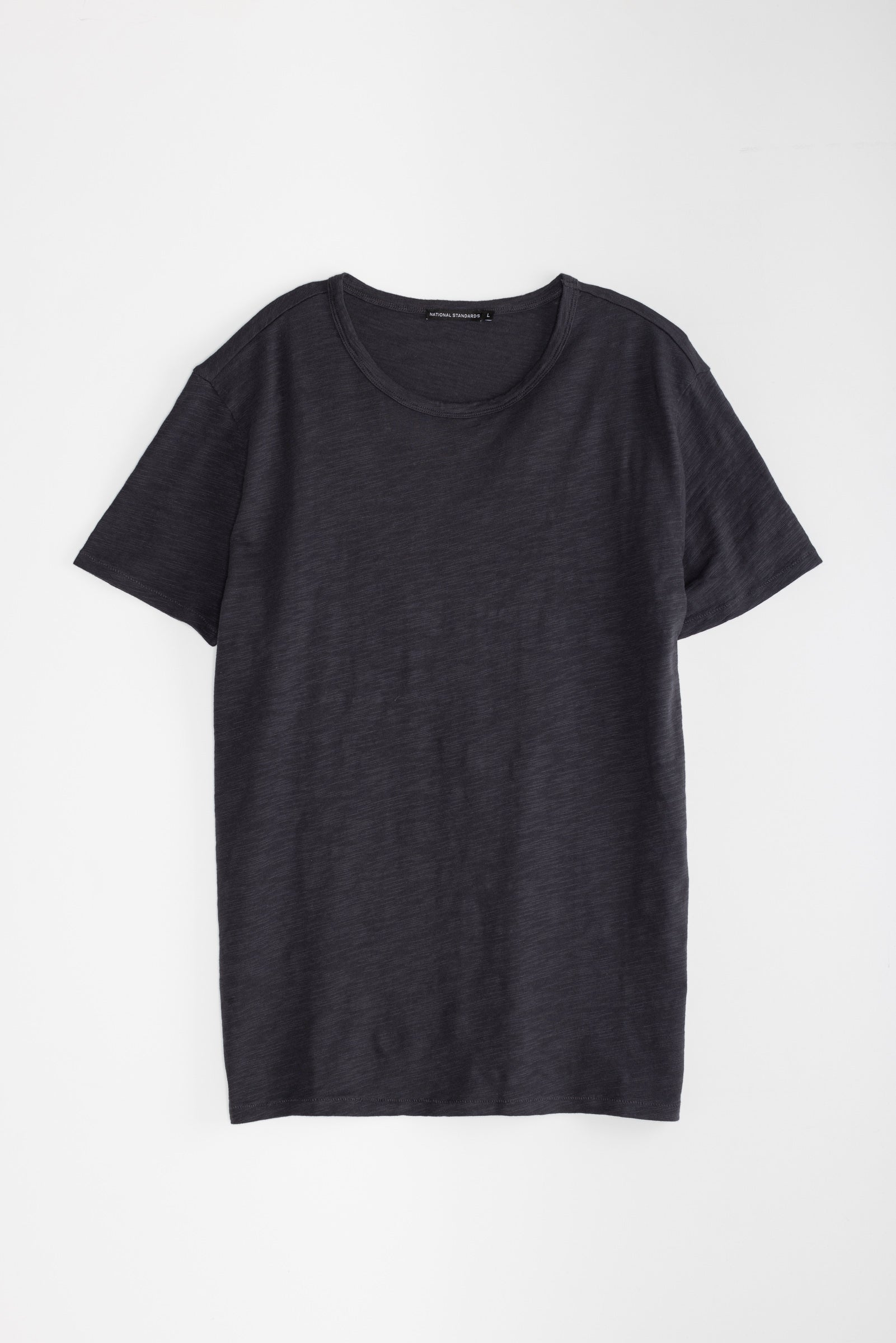 NS2138-4 Slub Jersey Crew in Slate 01
