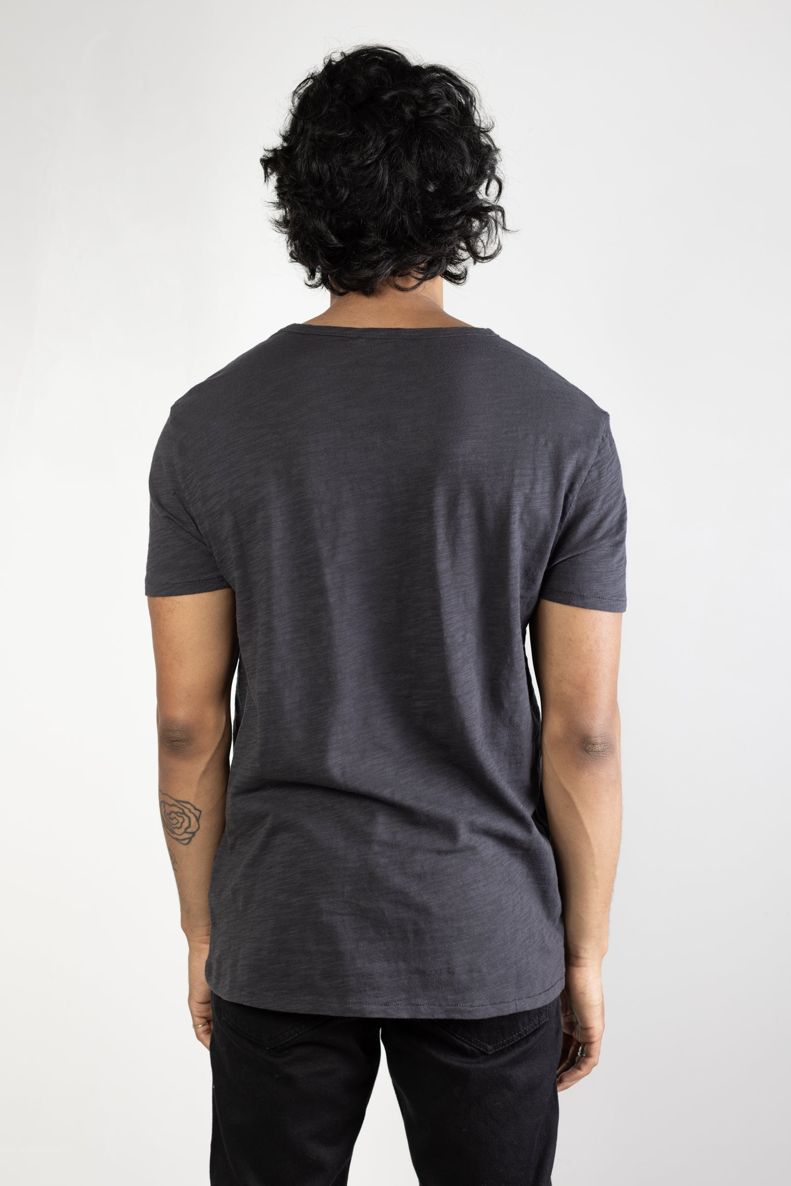 NS2138-4 Slub Jersey Crew in Slate 04