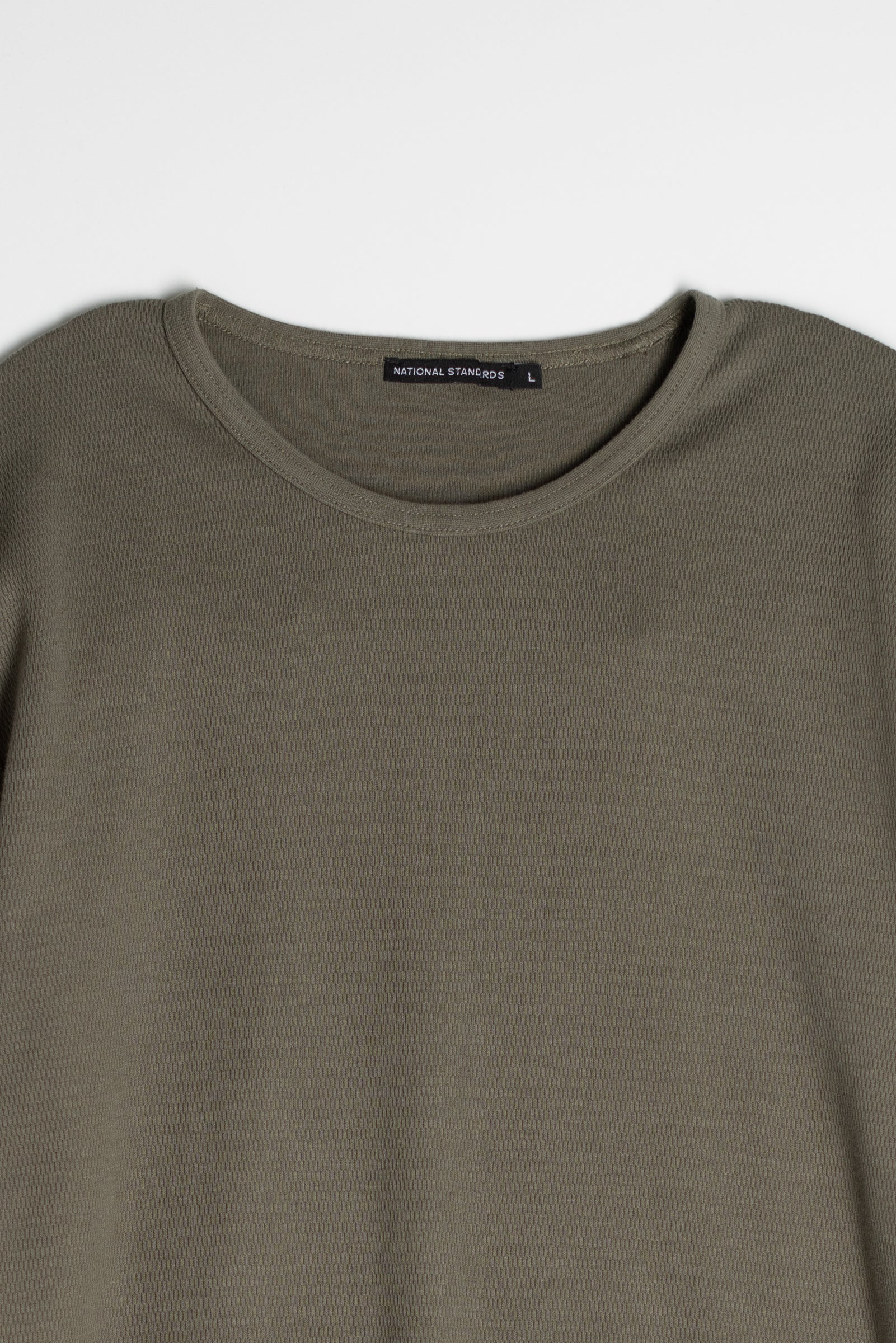 Mesh Thermal L/S Crew in Army Green 05