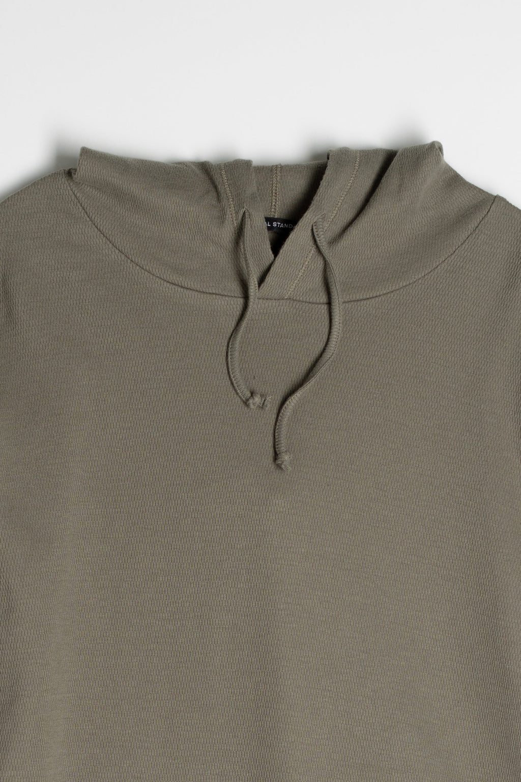 Mesh Thermal Pullover Hoodie in Army Green 05