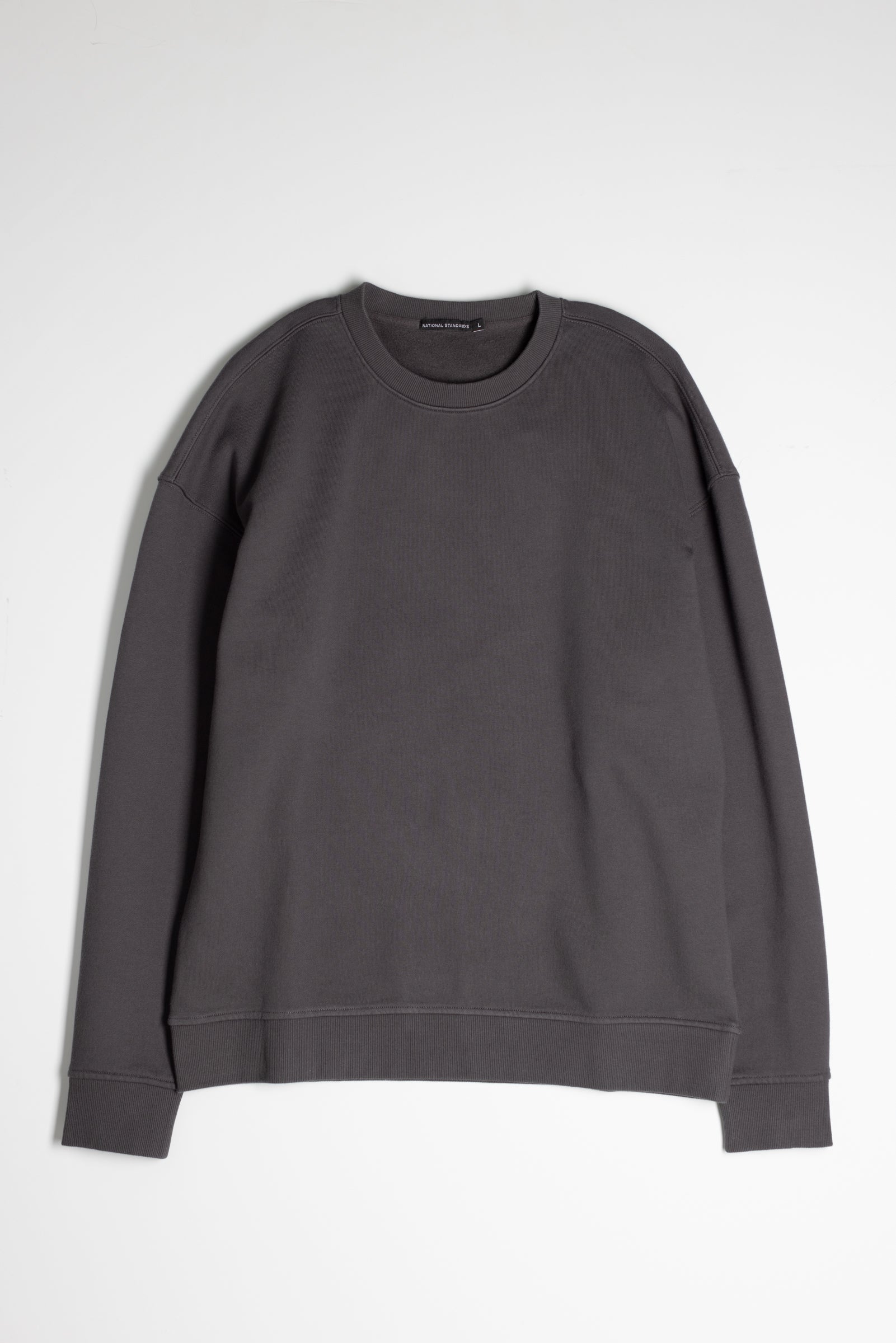 Cotton Fleece Sweatshirt in Ash 01