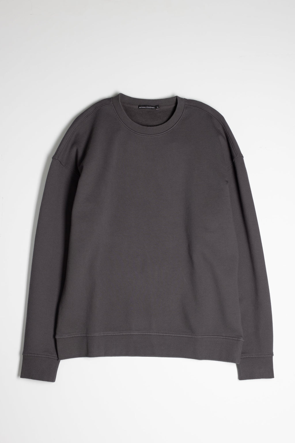 Cotton Fleece Sweatshirt in Ash 01